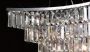 Boutique Semi Flush Square Crystal Pendant